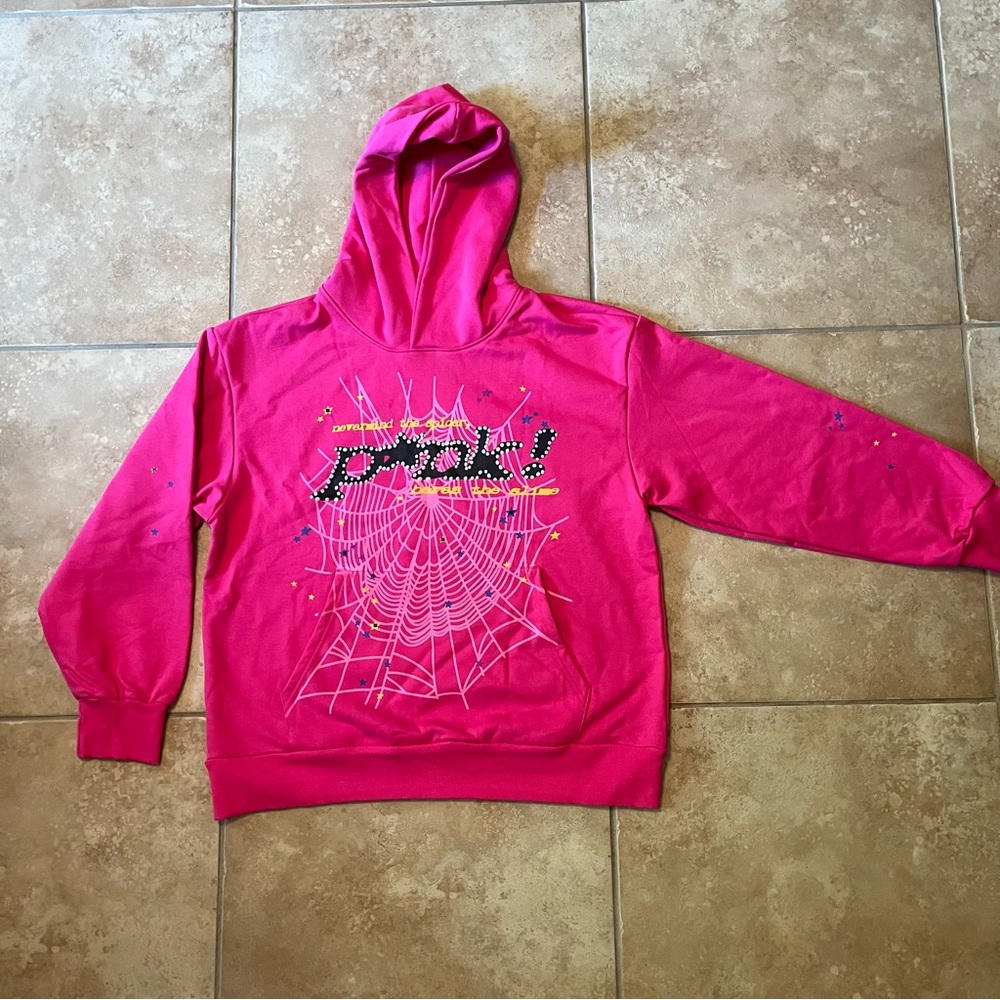 SP5DER PINK! HOODIE YOUNG THUG